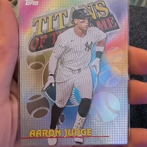 Aaron Judge '26 Topps Series 1 Baseball Titans Of The Game #TOG-3 SP Yankees
